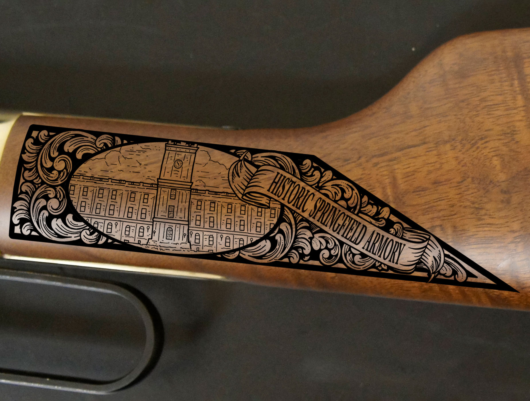 Massachusetts Civil War Rifle - Image 9