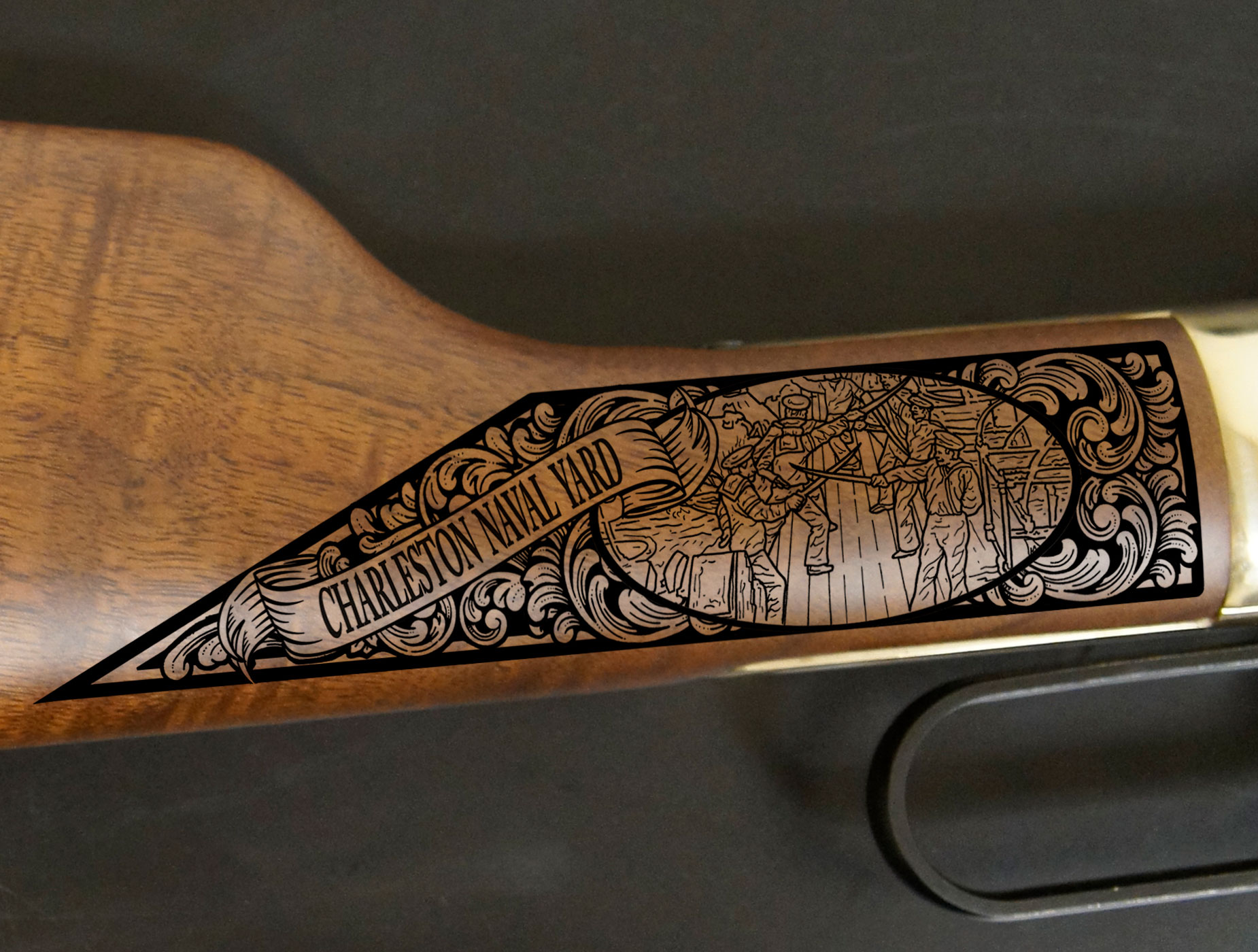 Massachusetts Civil War Rifle - Image 8