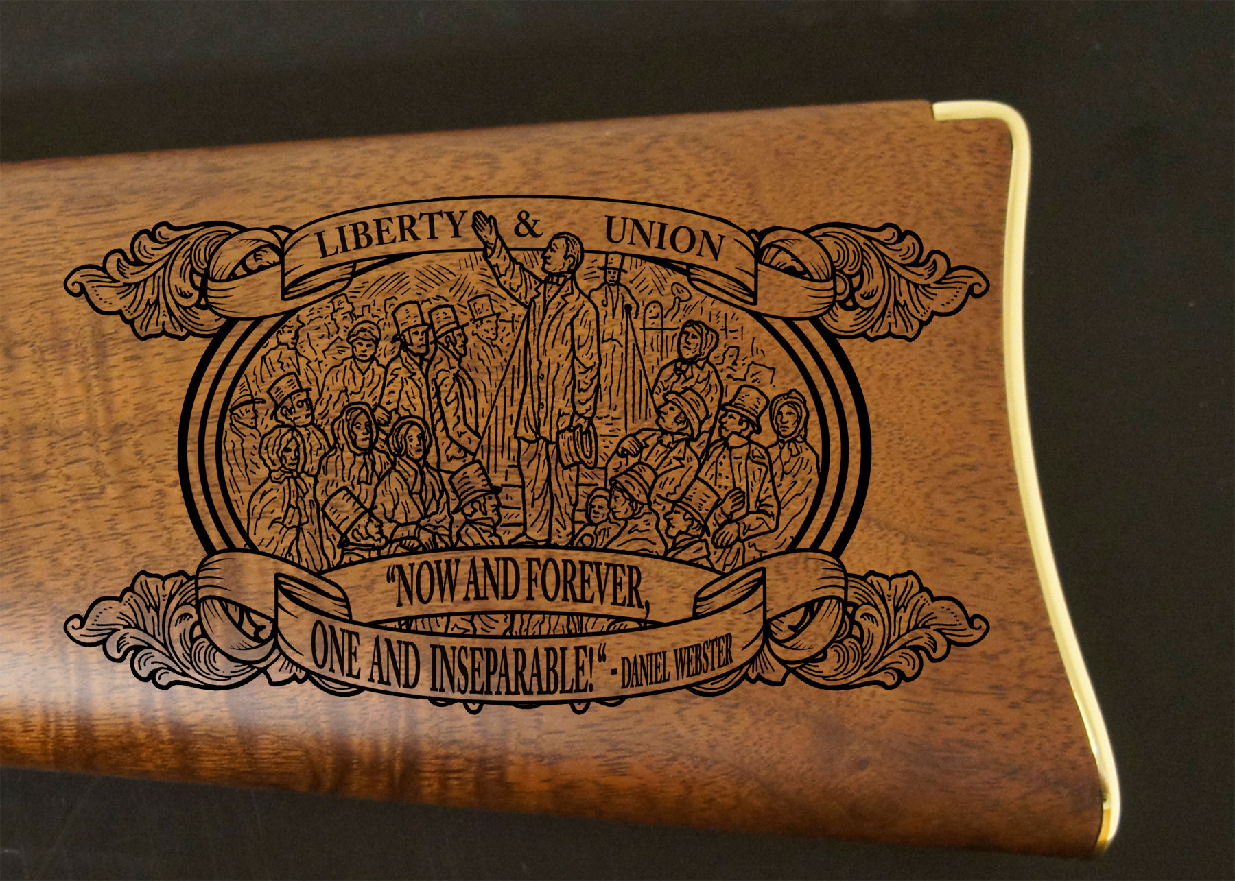 Massachusetts Civil War Rifle - Image 7