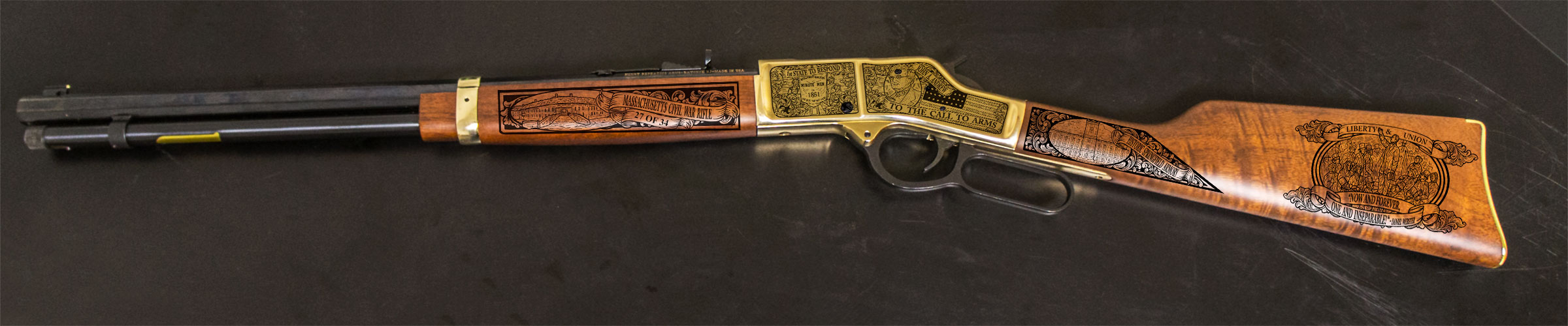Massachusetts Civil War Rifle - Image 5