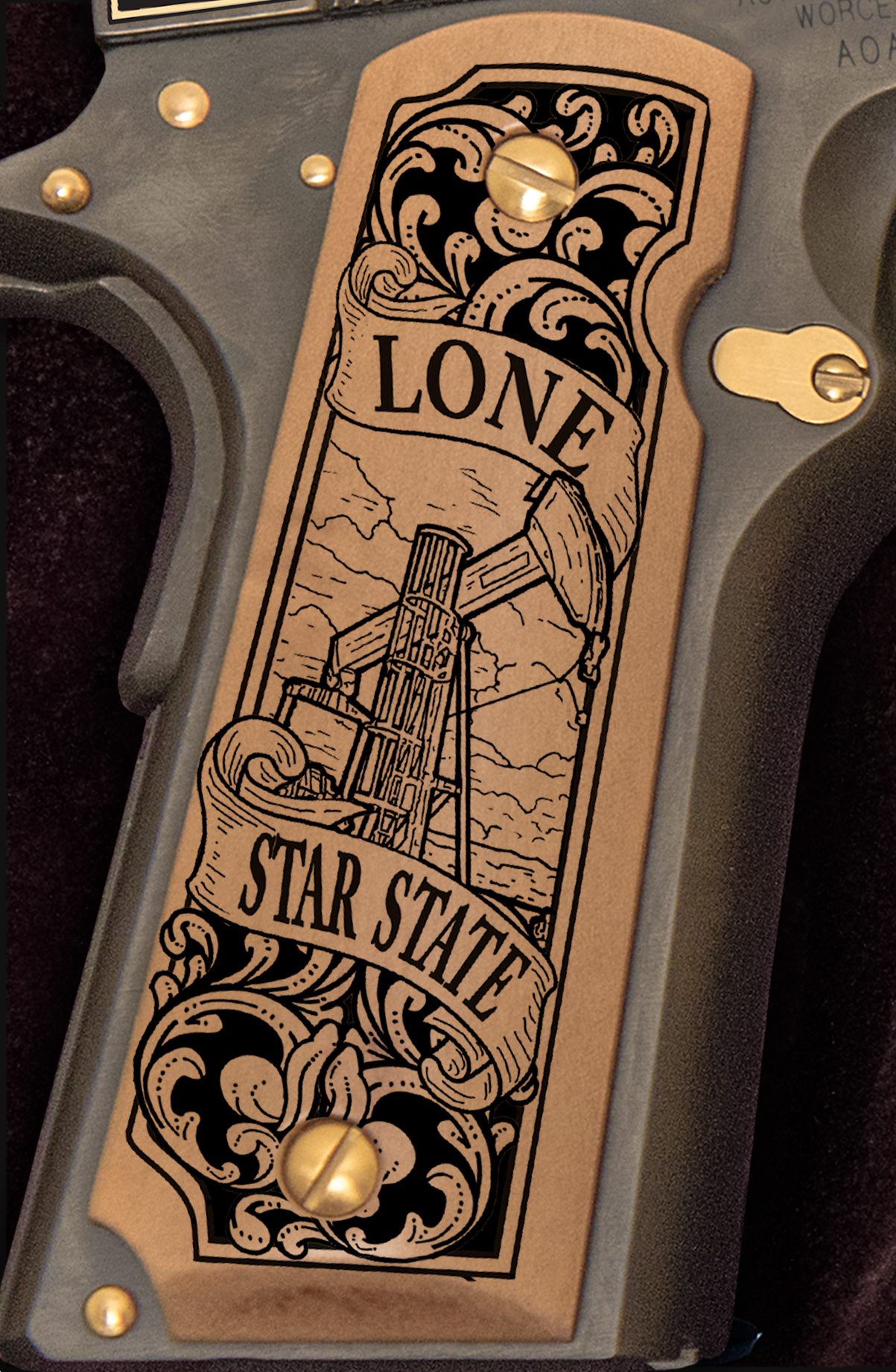 Black Gold Pistol - Image 7