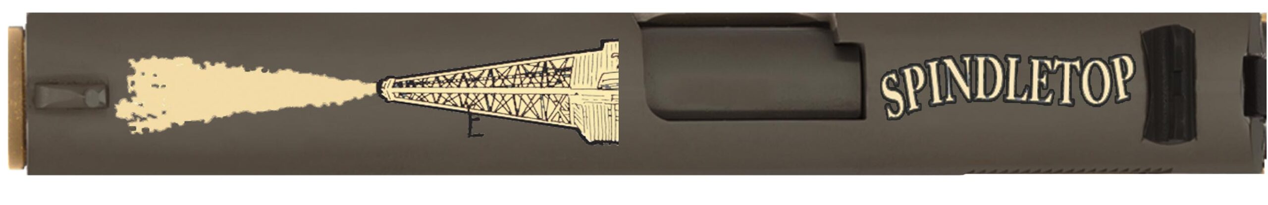 Black Gold Pistol - Image 2