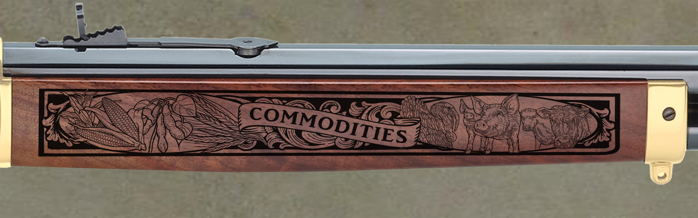 South Dakota Agriculture Rifle - Image 5