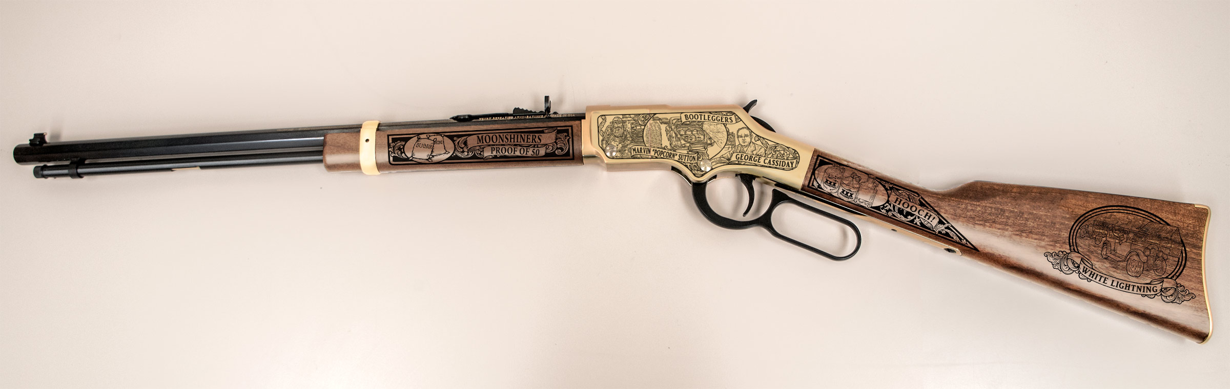 The Moonshiners Henry .22lr (Brass Finish) - Image 5