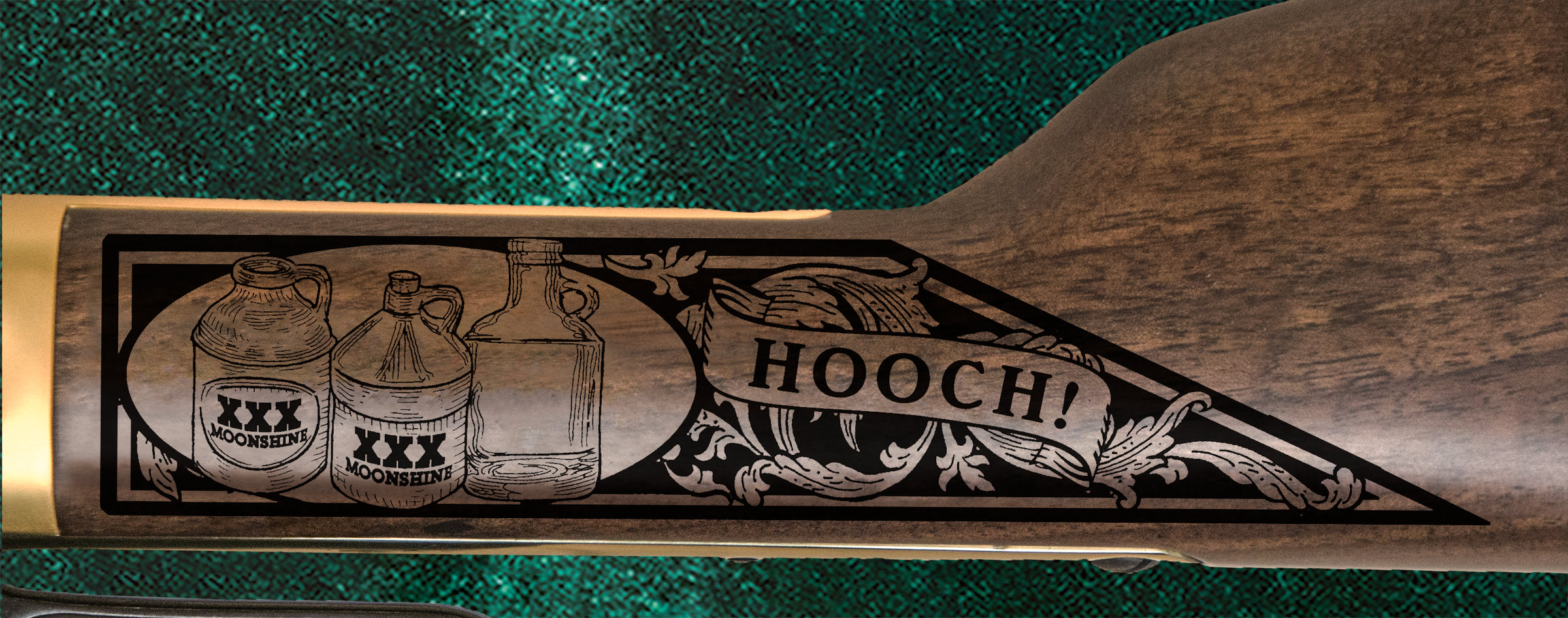 The Moonshiners Henry .22lr (Brass Finish) - Image 3