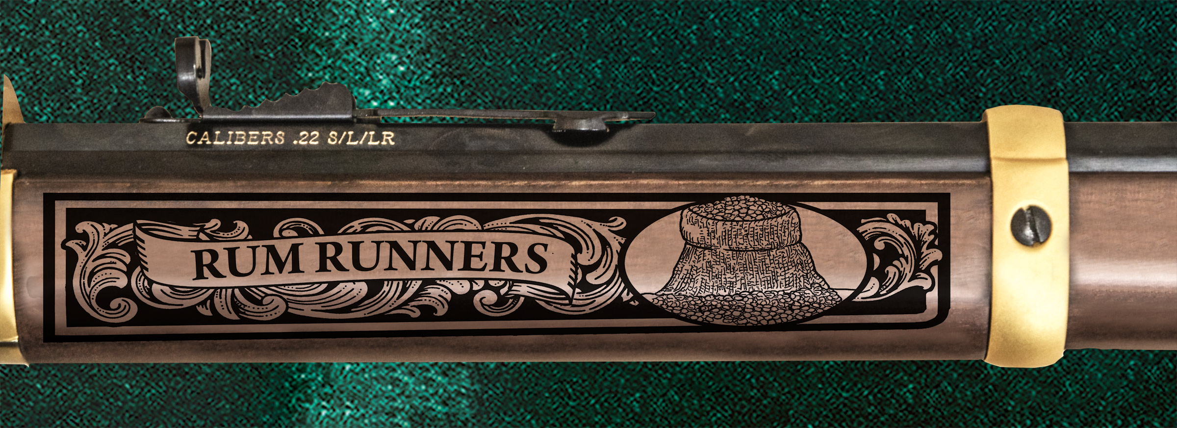 The Moonshiners Henry .22lr (Brass Finish) - Image 6