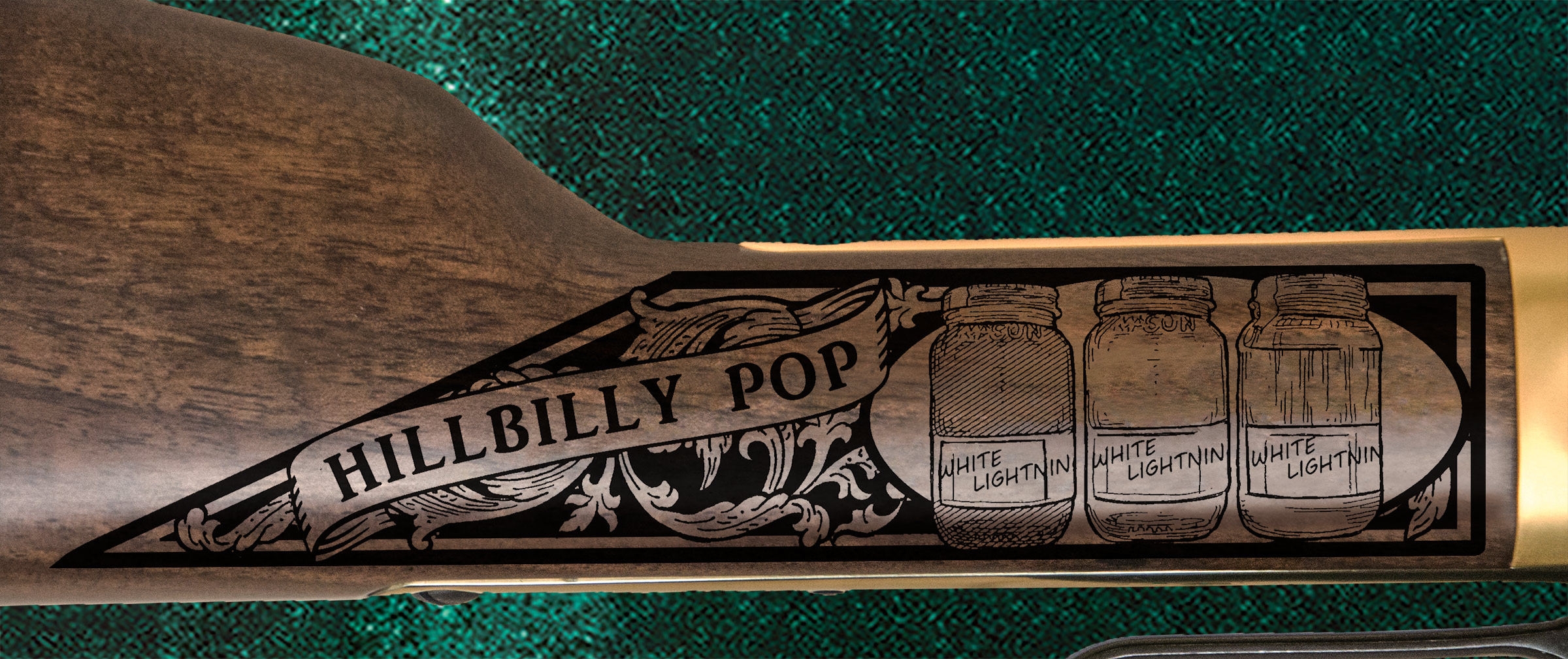 The Moonshiners Henry .22lr (Brass Finish) - Image 8