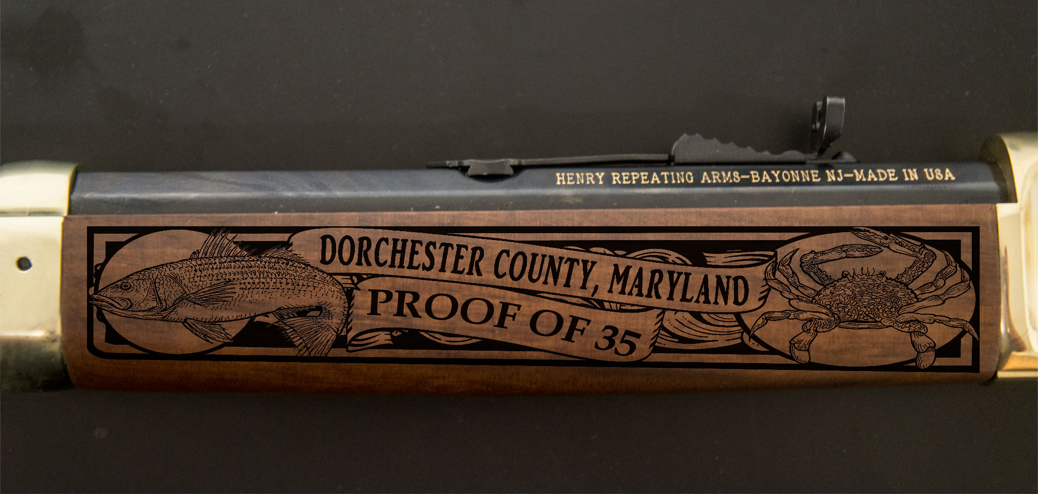 The Dorchester County 350th Anniversary Rifle