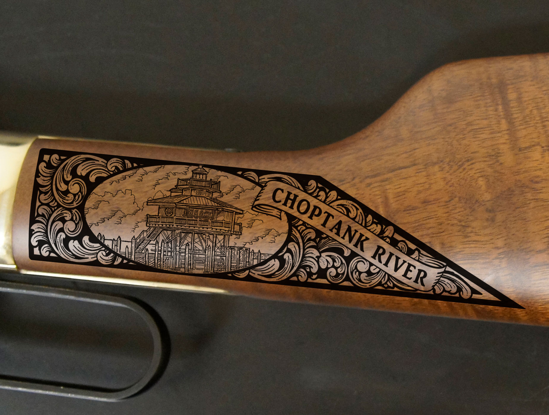 The Dorchester County 350th Anniversary Rifle - Image 4