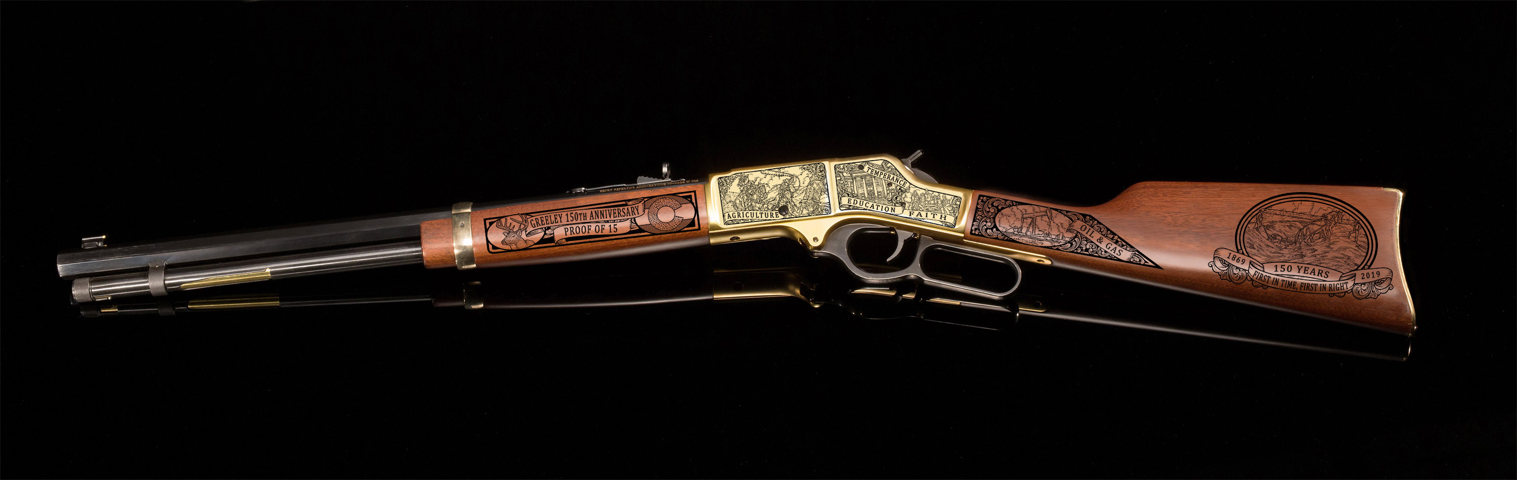 The Greeley Colorado 150th Anniversary Rifle - Image 5