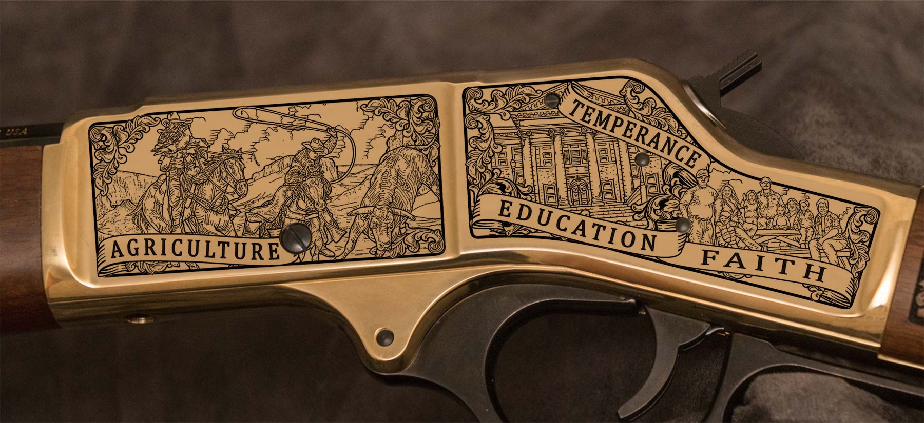 The Greeley Colorado 150th Anniversary Rifle - Image 2