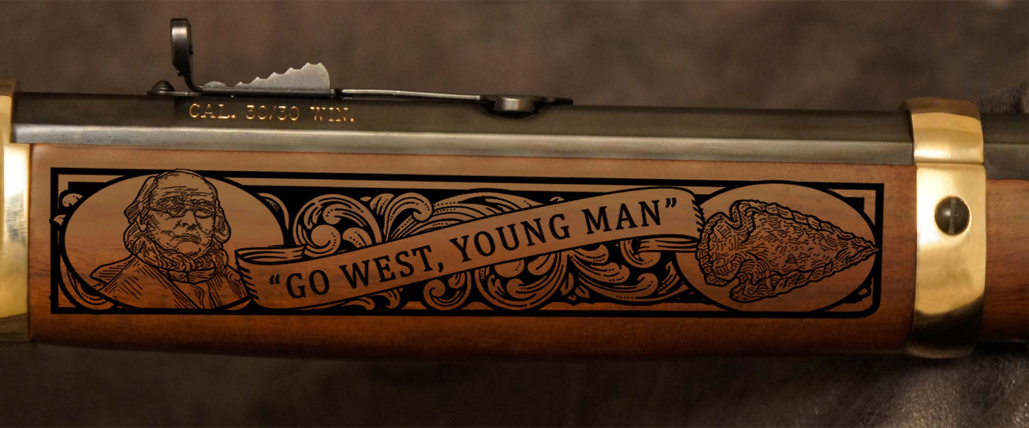 The Greeley Colorado 150th Anniversary Rifle - Image 6