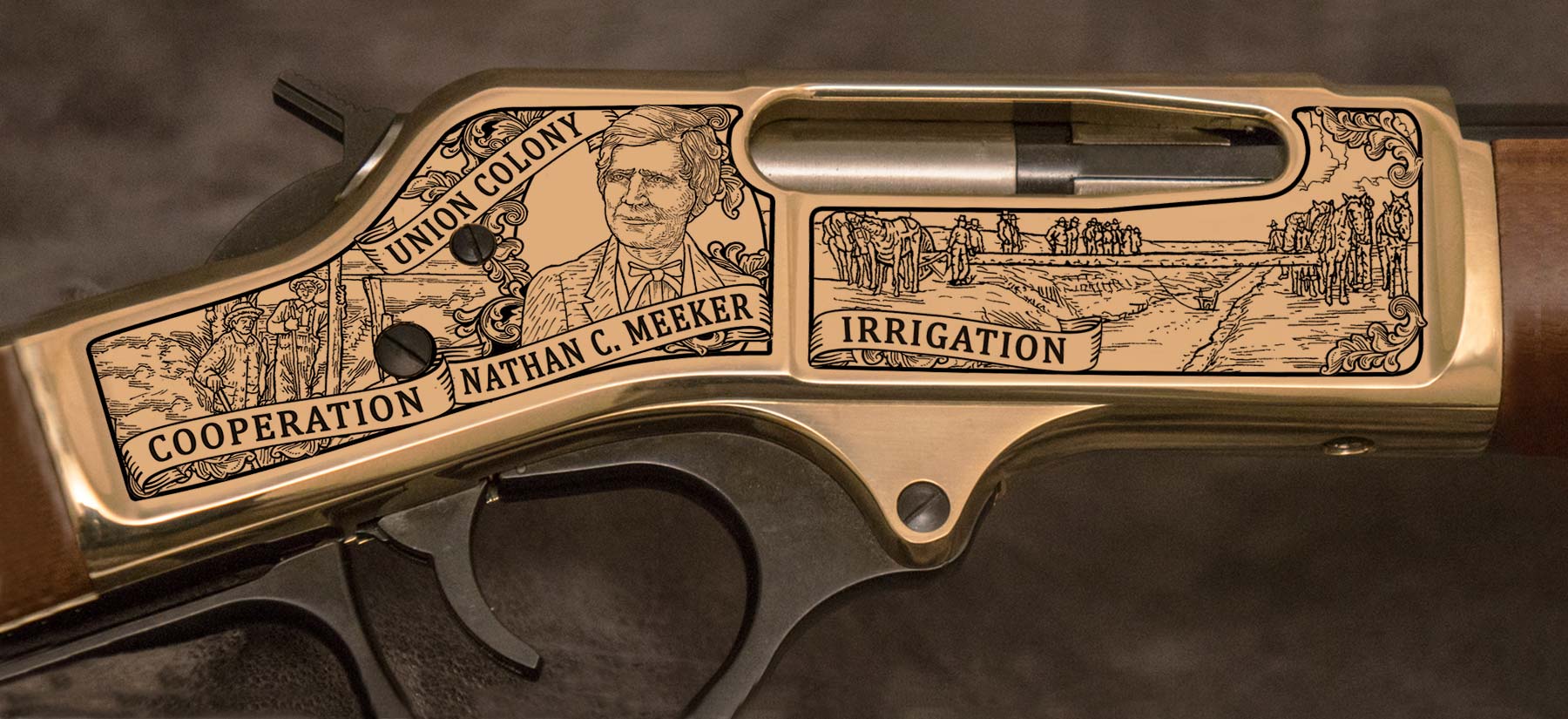The Greeley Colorado 150th Anniversary Rifle - Image 7
