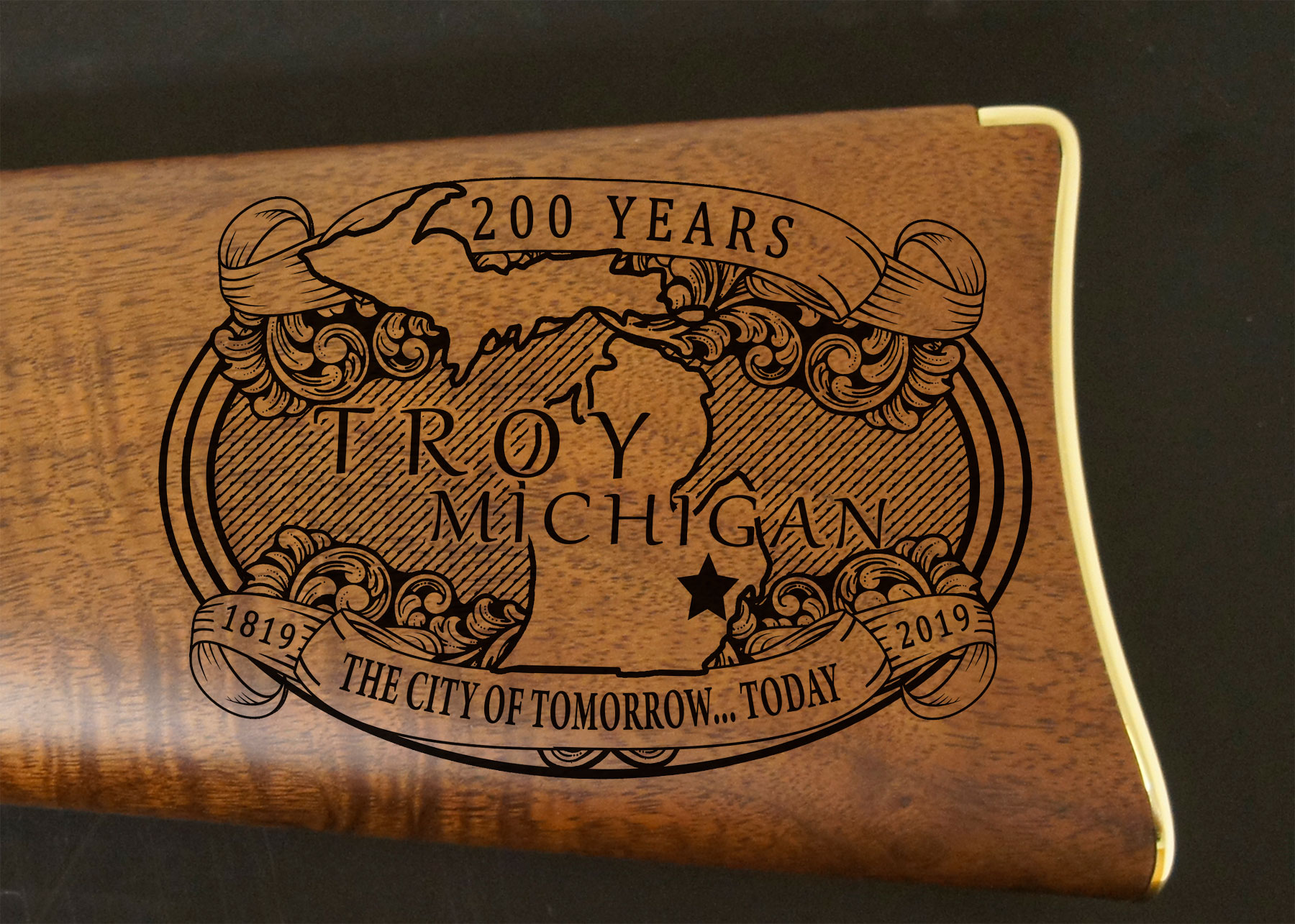The Troy Michigan 200th Anniversary Rifle - Image 4