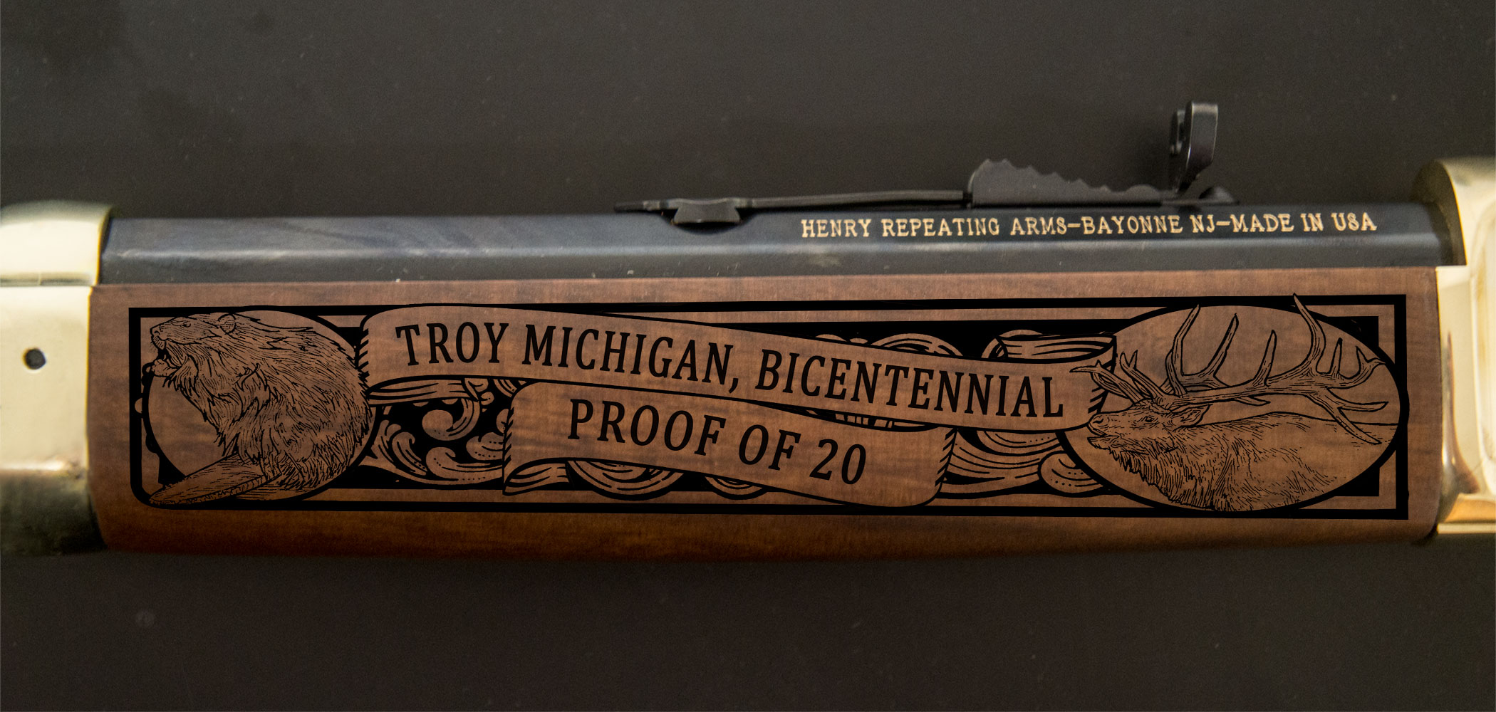 The Troy Michigan 200th Anniversary Rifle - Image 2