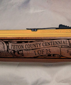 The Teton County 100th Anniversary Rifle