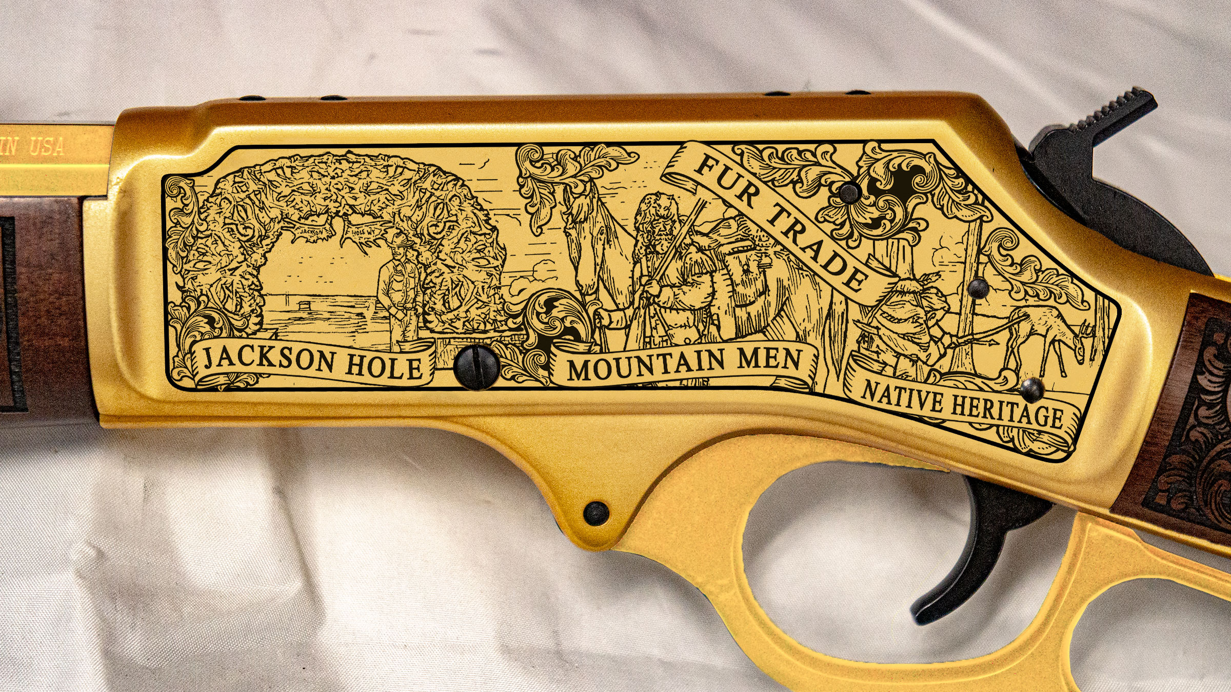 The Teton County 100th Anniversary Rifle - Image 8