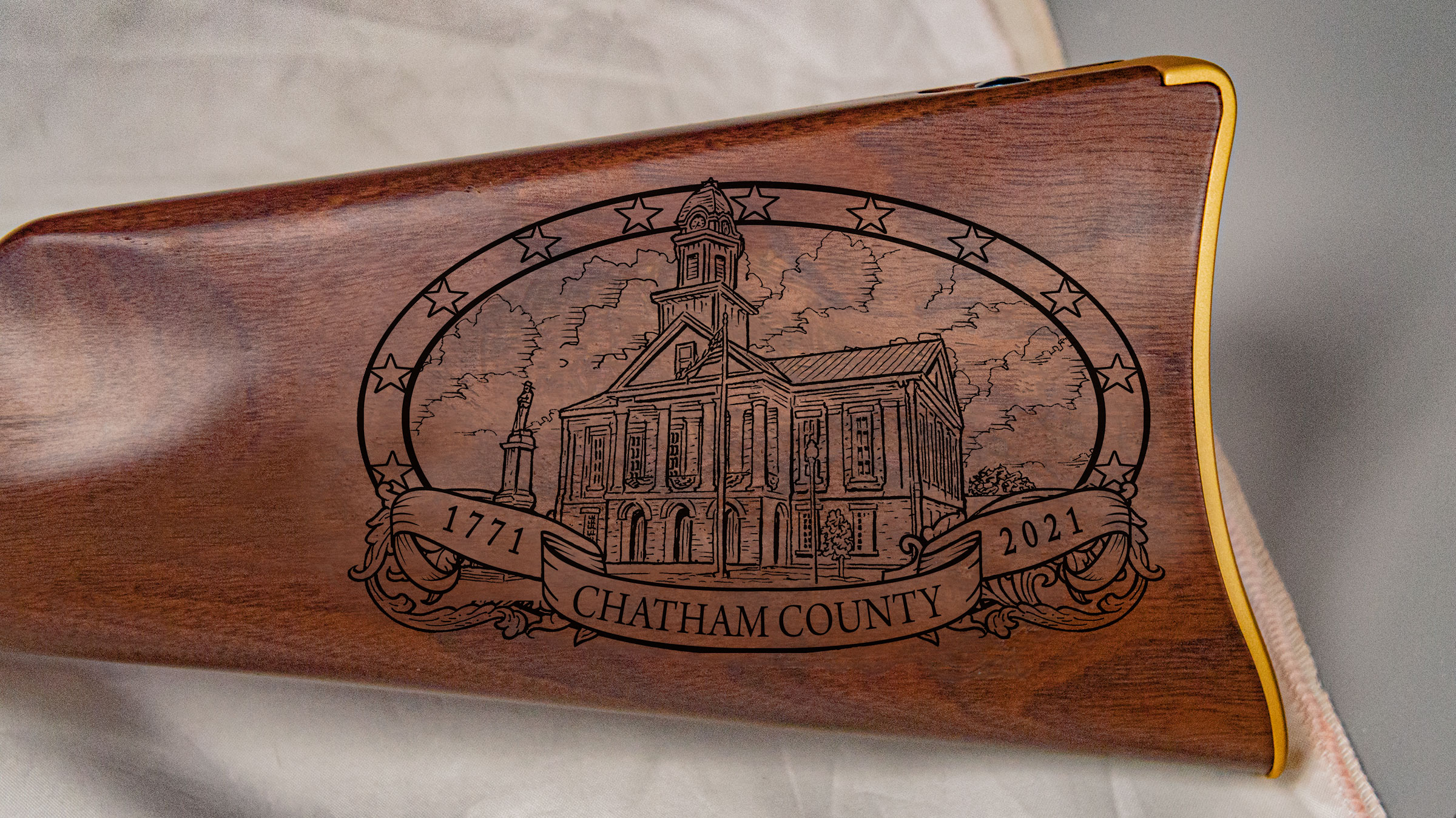 The Chatham County 250th Anniversary Rifle